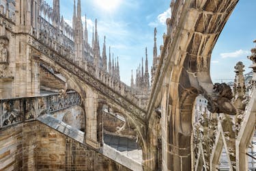 Excursão na cobertura do Duomo de Milão sem filas